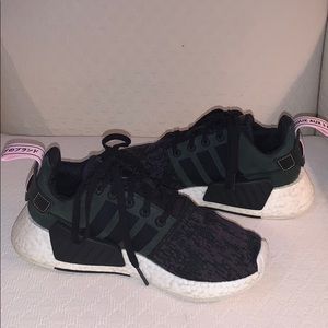 Adidas - Black w/ Pink NMD_R1 Sneakers